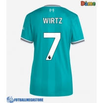 Fotballdrakt Dame Liverpool Florian Wirtz #7 Tredjedrakt 2025-26 Kortermet